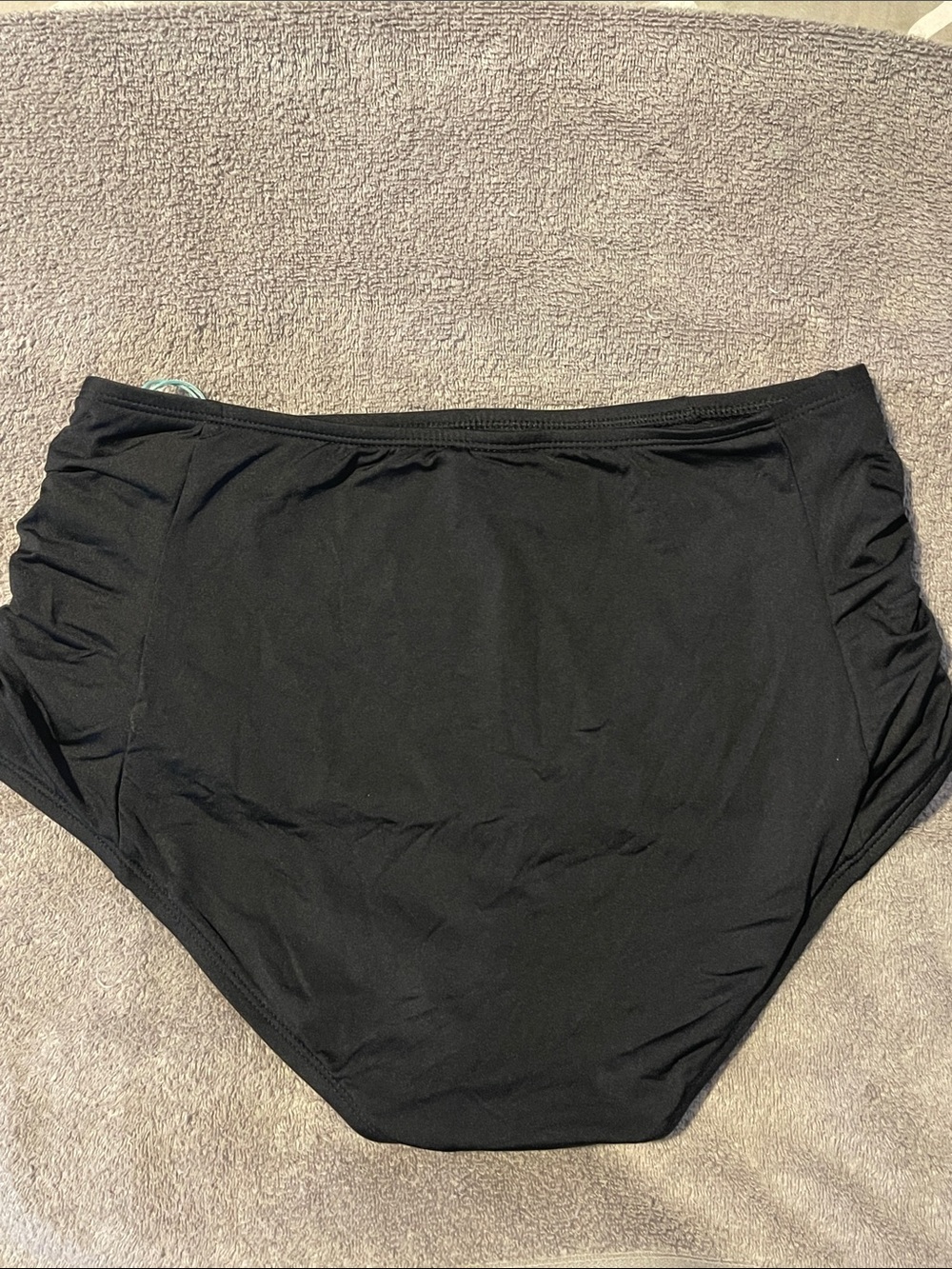 Kona Sol Black High Waist Bikini Bottoms Size M - Picture 4 of 5